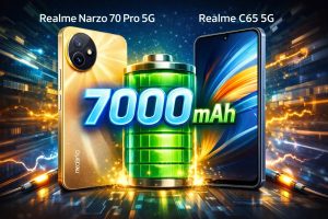 Realme ने लॉन्च किए 7000mAh बैटरी वाले दो नए स्मार्टफोन, जानें कीमत और फीचर्स