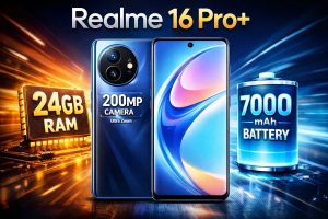 Realme 16 Pro+ लॉन्च होगा 24GB RAM, 200MP कैमरा और 7000mAh बैटरी के साथ, जानें सब फीचर्स!